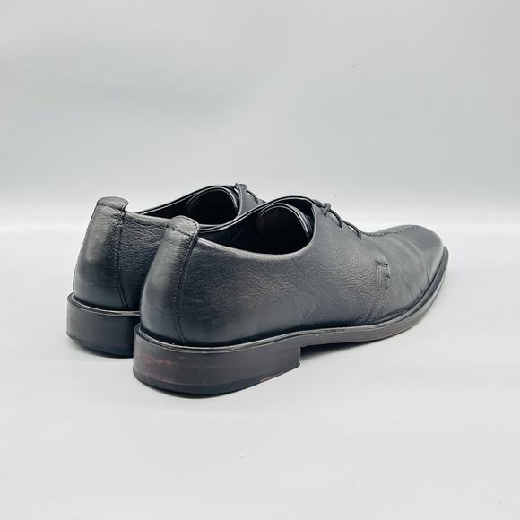 Cole Haan Shoes Mens 12 Black Leather Lace Up Split Toe Oxford Dress Classic main image 3